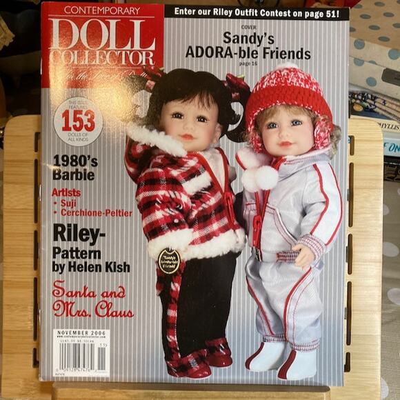 Vintage Y2K Lot of 2 Contemporary Doll Collector Magazines (Mar, Nov 2006) - Picture 3 of 3